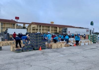 Blue Cares and the Food Bank